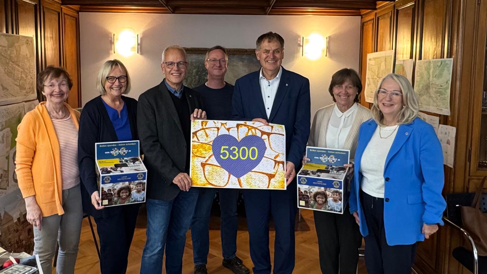 Abschluss Brillensammelation